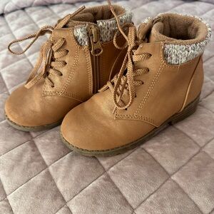 Cat & Jack, brown boots, toddler size 8